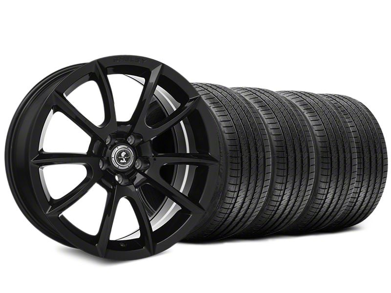 Mustang Shelby Super Snake Style Black Wheel and Sumitomo