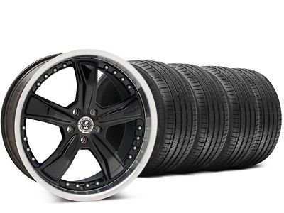 20x9 Shelby Razor Wheel & Sumitomo High Performance HTR Z5 Tire Package (15-23 Mustang GT, EcoBoost, V6)
