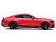 Staggered Super Snake Style Black Wheel and NITTO NT555 G2 Tire Kit; 20x9/10 (15-23 Mustang GT, EcoBoost, V6)