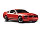 Bullitt Gloss Black Wheel; 17x9 (05-09 Mustang GT, V6)