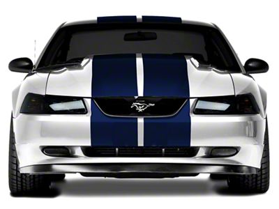 SEC10 Lemans Stripes; Blue; 12-Inch (94-04 Mustang)