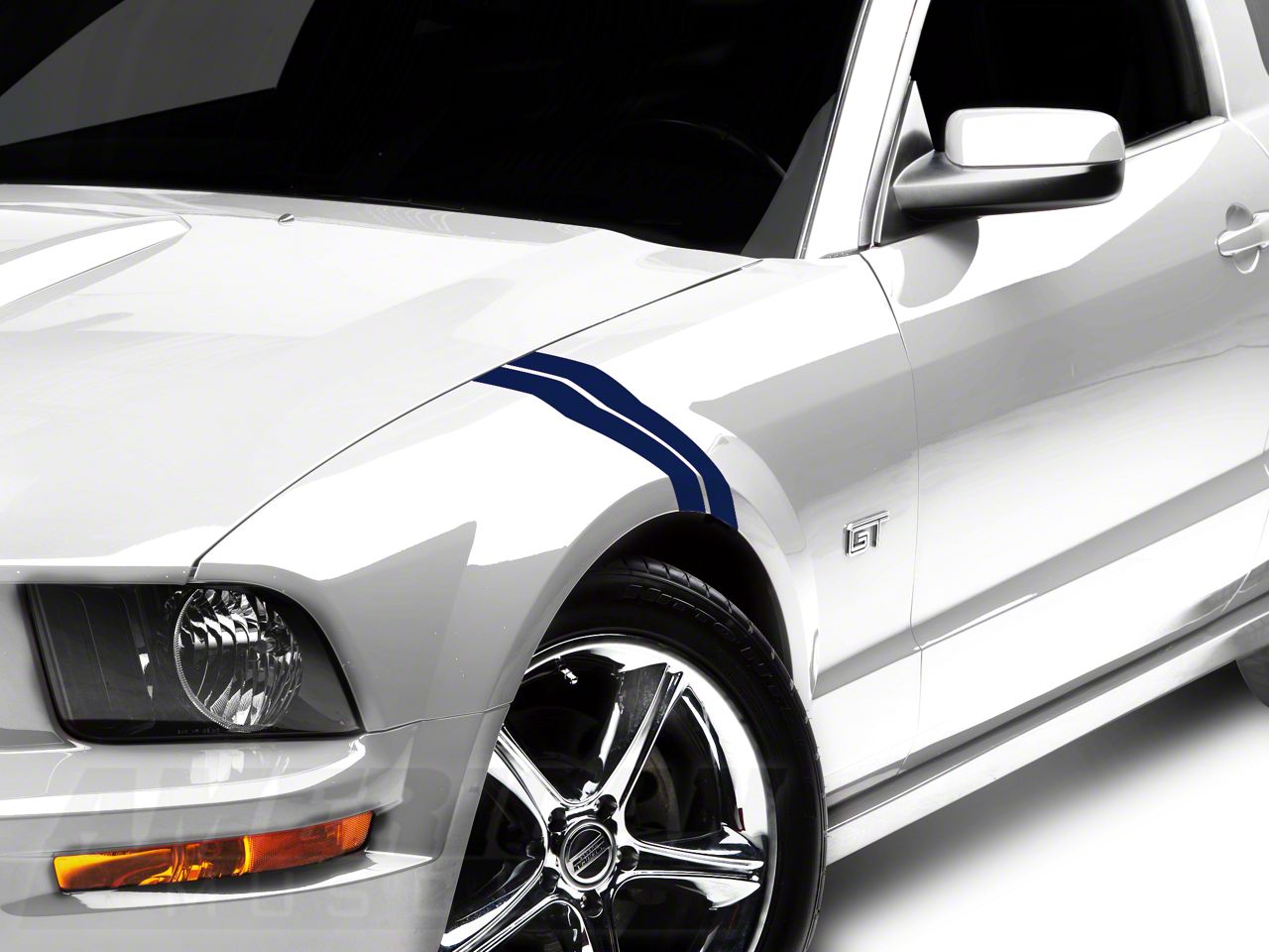 SEC10 Mustang Hash Marks; Blue 26360G05 (05-14 Mustang