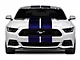 SEC10 GT500 Style Stripes; Blue; 10-Inch (15-23 Mustang)