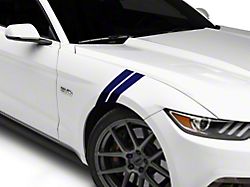 SEC10 Hash Marks; Blue; Pair (15-23 Mustang)