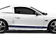 Rocker Stripes with Mustang Lettering; Blue (94-04 Mustang)
