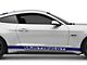 Rocker Stripes with Mustang GT Lettering; Blue (15-23 Mustang)