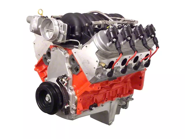 Direct Injection Ls Engine BluePrint Engines Camaro 408CI Stroker Fuel Injected Crate Engine; LS ...