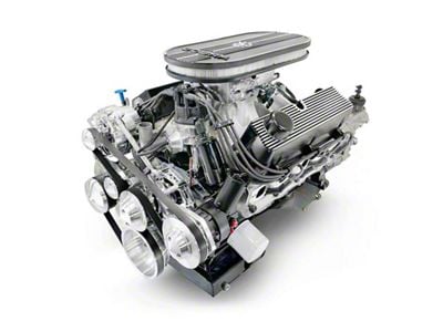 BluePrint Engines Cobra Edition Builder Series Small Block Ford 427 C.I. 541 HP Fuel Injected Crate Engine and TKX Manual Transmission with Polished Pulley Kit