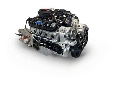 BluePrint Engines Standard Edition Builder Series LS 376 C.I. 530 HP Holley Terminator X EFI System Crate Engine and 4L65/70E Automatic Transmission with Natural Pulley Kit