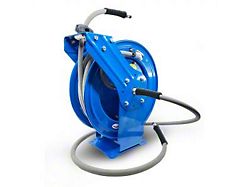 BluShield Dual Arm Pressure Washer Hose and Reel Assembly; 3/8-Inch x 50-Foot 