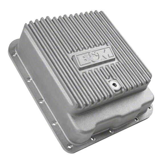 B&M Camaro 4L60E Hi-TEK Deep Transmission Pan; Natural 70260