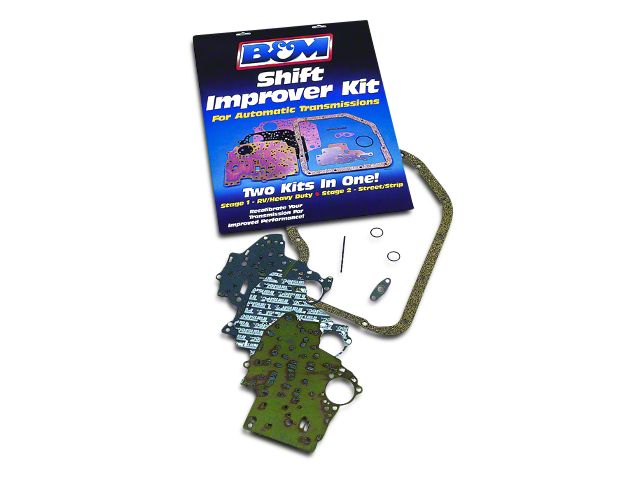 B&M Automatic Transmission Shift Improver Kit; 4R70W (96-99 Mustang GT, V6)