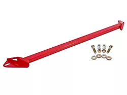 BMR Front Subframe Chassis Brace; 2-Point; Red (15-23 Mustang)