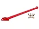 BMR Front Subframe Chassis Brace; 2-Point; Red (15-23 Mustang)