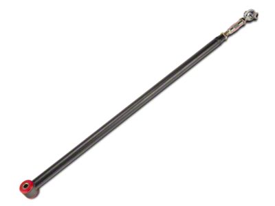 BMR On-Car Adjustable DOM Panhard Bar; Polyurethane/Rod End Combo; Black Hammertone (05-14 Mustang)