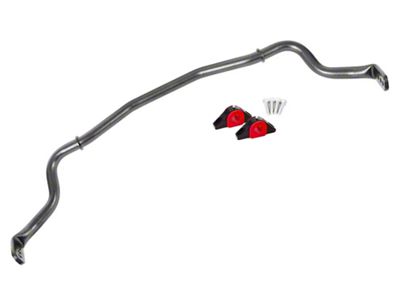 BMR Adjustable Front Sway Bar; Black Hammertone (15-25 Mustang)