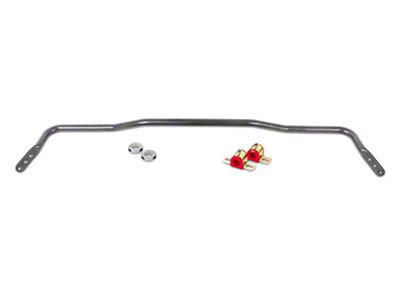 BMR Adjustable Rear Sway Bar; Black Hammertone (15-24 Mustang)