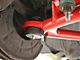 BMR Adjustable Front Lower Coil-Over Arm Arms; Rod End; Standard Ball Joint; Red (79-93 Mustang)