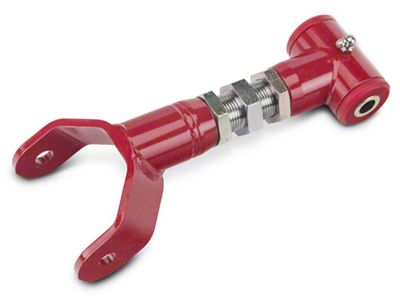 BMR On-Car Adjustable DOM Rear Upper Control Arm for 9-Inch Housing; Red (05-10 Mustang w/ 9-Inch Rear)