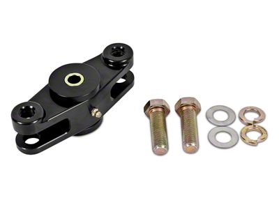 BMR Billet Aluminum Watts Link Pivot Upgrade; Black Anodized (05-14 Mustang Coupe)