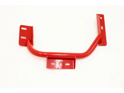 BMR 4L80E Transmission Conversion Crossmember; Red (93-97 5.7L Camaro)
