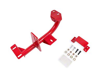 BMR 4L80E Transmission Torque Arm Relocation Crossmember; Red (98-02 5.7L Camaro)