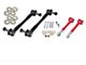 BMR Adjustable End Link Kit for Front and Rear Sway Bars; Red (16-24 Camaro)