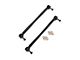 BMR Adjustable End Link Kit for Front Sway Bar; Black (10-11 Camaro)