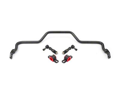 BMR Adjustable Rear Sway Bar; Black Hammertone (93-02 Camaro)