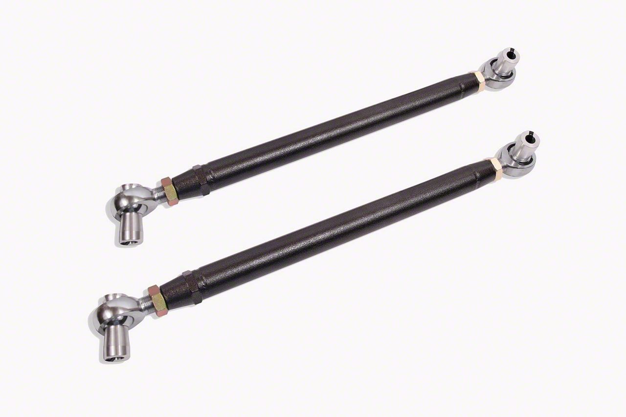 BMR Camaro Double Adjustable Rear Lower Control Arms; Rod Ends; Black ...