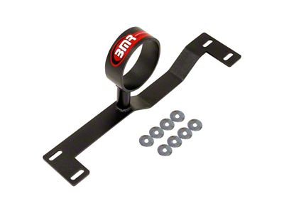 BMR Driveshaft Safety Loop; Black Hammertone (93-02 Camaro Coupe)