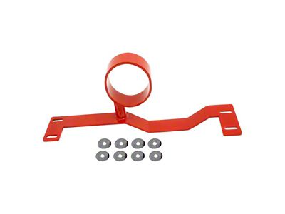 BMR Driveshaft Safety Loop; Red (93-02 Camaro Coupe)
