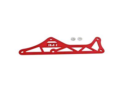 BMR Driveshaft Tunnel Brace; Aluminum; Red (16-24 Camaro)