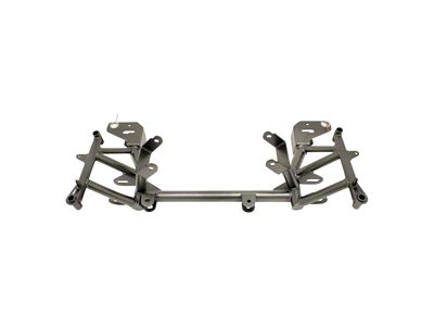 BMR K-Member with LS1 Motor Mounts; Factory Rack Mount; Black Hammertone (98-02 5.7L Camaro)