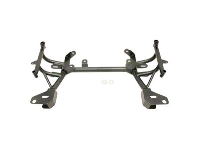 BMR K-Member with LS1 Motor Mounts; Standard Rack Mount; Black Hammertone (98-02 5.7L Camaro w/ Turbocharger)