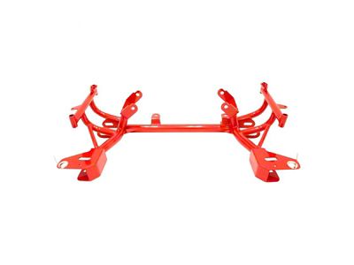 BMR K-Member with LS1 Motor Mounts; Standard Rack Mount; Red (98-02 5.7L Camaro w/ Turbocharger)