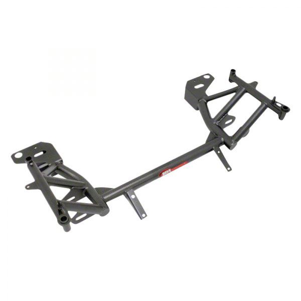 BMR Camaro KMember without Motor Mounts; Pinto Rack Mount; Black