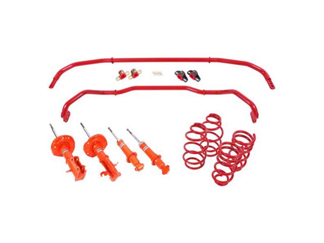 BMR Koni Handing Performance Package; Level 2; Red (12-15 Camaro ZL1 Coupe; 13-15 Camaro SS Coupe)