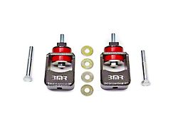 BMR Motor Mount Kit; Polyurethane Bushings; Black Hammertone (10-15 V8 Camaro)