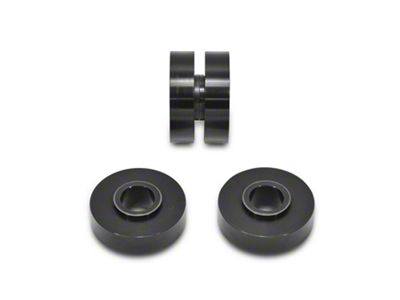 BMR Motor Mount Solid Bushing Upgrade Kit; Black Anodized (93-24 Camaro)