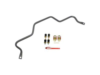 BMR Non-Adjustable Rear Sway Bar; 25mm; Black Hammertone (93-02 Camaro)