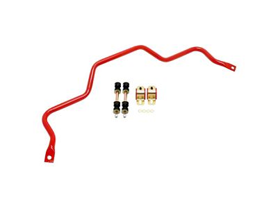 BMR Non-Adjustable Rear Sway Bar; 25mm; Red (82-02 Camaro)