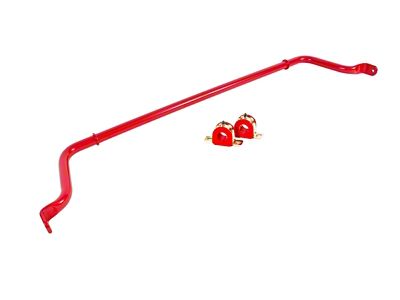 BMR Non-Adjustable Rear Sway Bar; Red (16-24 Camaro Coupe)