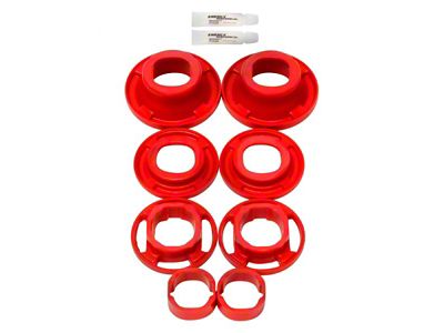 BMR Rear Cradle Bushing Insert Kit; Street Version (12-15 Camaro)