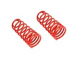 BMR Rear Lowering Springs; Red (93-02 Camaro)