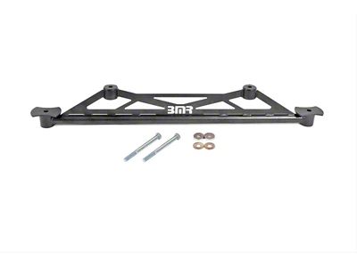 BMR Rear of Rear Cradle Chassis Brace; Black Hammertone (16-24 Camaro)