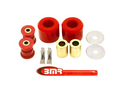 BMR Rear Suspension Bushing Kit; Red (10-15 Camaro)