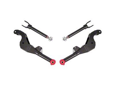 BMR Rear Suspension Kit for 15-Inch Conversion Kit; Black Hammertone (10-15 Camaro)