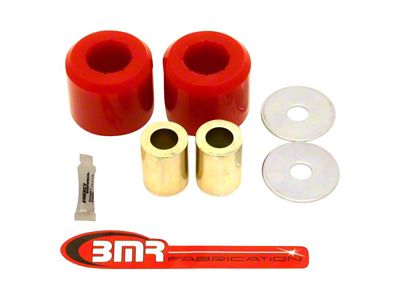 BMR Rear Upper Control Arm Inner Bushing Kit; Red (10-15 Camaro)