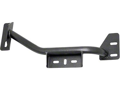 BMR TH350/Powerglide Transmission Conversion Crossmember; Black Hammertone (98-02 5.7L Camaro)